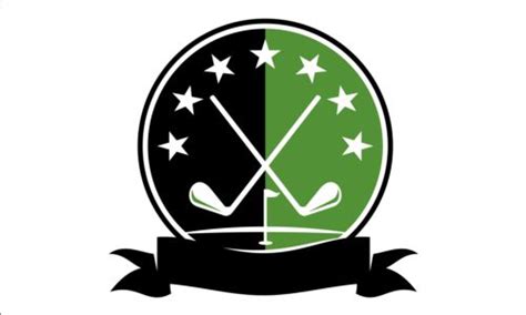 Golf club labels creative vector 03 free download