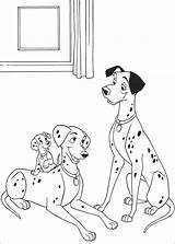 101 Dalmatians 10 coloring Page sketch template