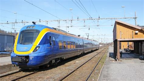 Passenger trains return in northern Sweden - International Railway Journal