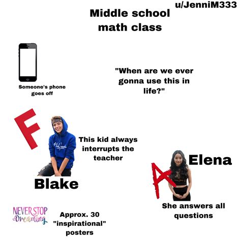 Middle School Memes 2019