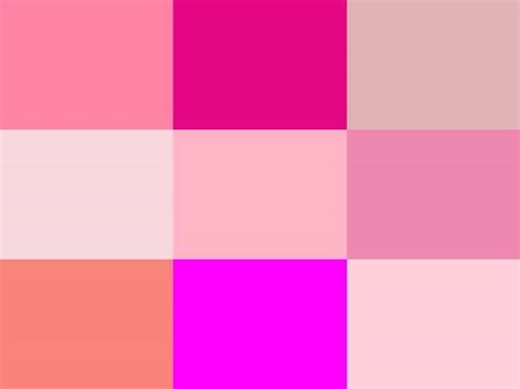 Different Shades of Pink Color with Names00001 - FeminaTalk