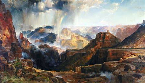 Chasm of the Colorado by Thomas Moran | Colorado art prints, Thomas moran, American art