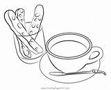 Breakfast1 Coloring Page For Kids  Free Breakfast Printable sketch template