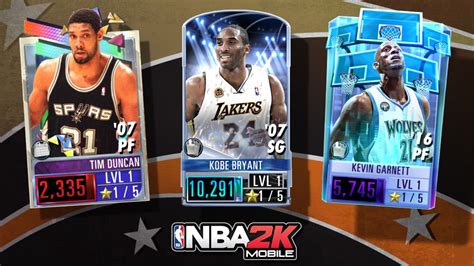 NBA 2K Mobile introduces two new packs featuring Hall of Famers and ...