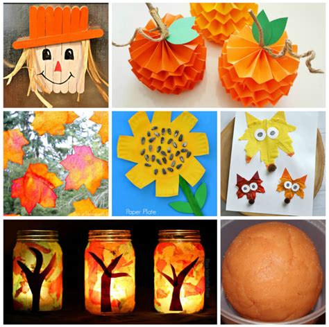 Easy Fall Kids Crafts That Anyone Can Make! - Happiness is Homemade