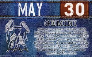 May 30 Zodiac Horoscope Birthday Personality - SunSigns.Org