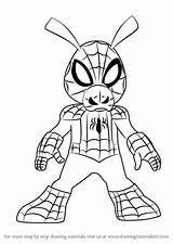 How To Draw Spider ham From Ultimate Man  sketch template