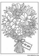 20 Flower Coloring Pages  ColoringBookFun sketch template