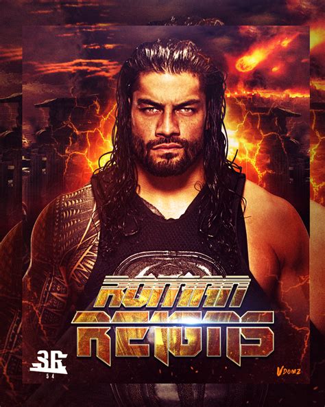 Roman Reigns Wallpaper by WWESlashrocker54 on DeviantArt