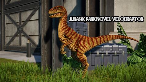 Jurassic Park (Novel) Velociraptor Skin : jurassicworldevo