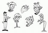 Best Fairly Odd Parents Coloring Wanda And Cosmo Cartoon  sketch template