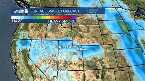 Wildfire smoke expected to impact Utah's skies in upcoming days - TownLift, Park City News
