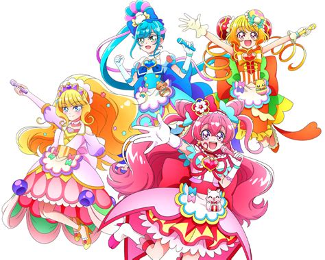 Delicious Party Precure [Render] by FFPreCureSpain on DeviantArt