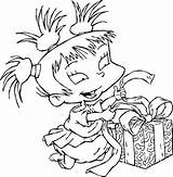 Angelica From Rugrats Characters Coloring Pages Nick Jr  sketch template