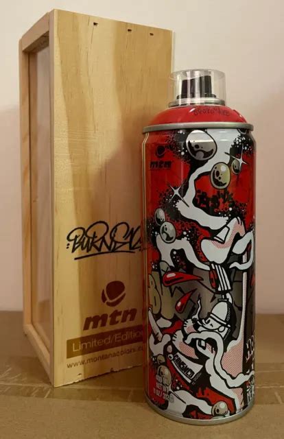 BURNS124 MONTANA COLORS Limited Edition MTN Can Spray Paint Cans Burns 124 $120.00 - PicClick