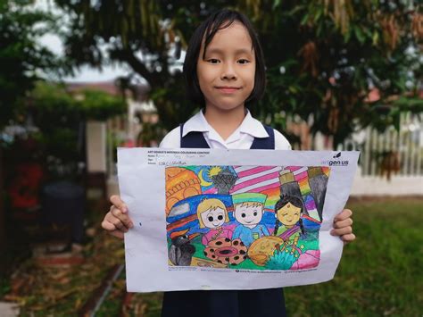 merdeka colouring contest 2019 - Warren James