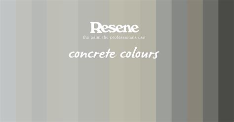 Concrete paint colours and clear finishes | Resene