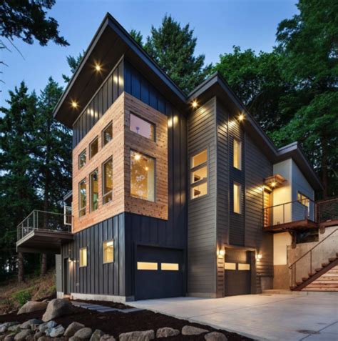 8 Modern Metal Siding Design Ideas for Homes | Rollex