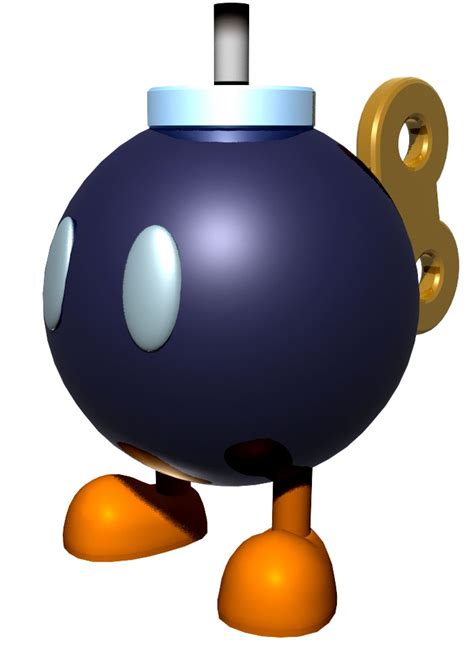 The Bob-omb from Super Mario Bros | Game-Art-HQ