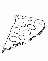 Pizza Coloring Pages For Childrens Printable Free sketch template