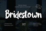 Bridestown - Modern Bold Script font | Script Fonts ~ Creative Market