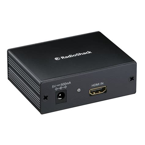 RadioShack HDMI to RF Coaxial Converter | Hdmi, Converter, Hdmi extender