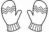 Gloves Coloring Pages  ClipArt Best sketch template