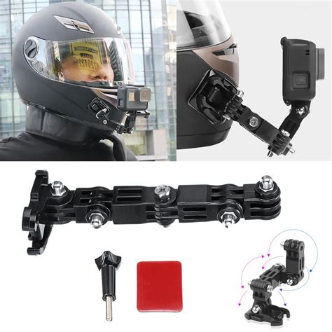 GoPro Motorcycle Full Face Helmet Front Chin Mount Holder for Gopro ...