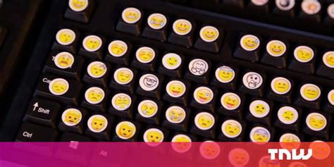 Say goodbye to words: The emoji keyboard is real