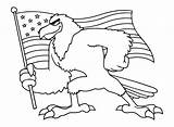 American Flag Free Coloring Pages  Printable sketch template