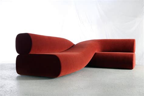 Sofa "Twist" by Nina Edwards Anker, Limited Edition For Sale at 1stDibs