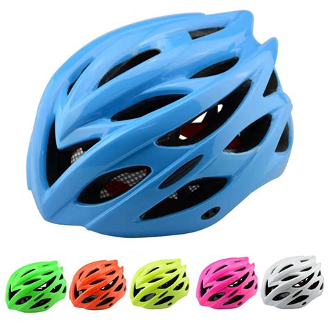 Matte Black Bicycle Helmets Men Women Helmet Back Light Mountain Road Bike Integrally Molded ...