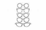 Glasses Coloring Pages sketch template