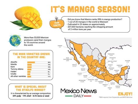 Mexico in Numbers: Mangos