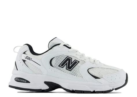 New Balance 530 White Black Details | MR530EWB | Satın Al | sutore