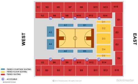 The Original Harlem Globetrotters Seating Plan - OVO Arena Wembley