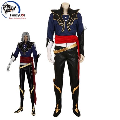 FancyCos 2018 Castlevania Cosplay Hector Halloween Costume Devil Forgemaster Curse of Darkness ...