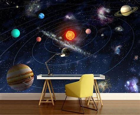 Solar System Mural Painting - Mural Wall