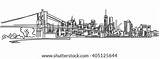 Brooklyn Skyline Coloring Coloring Pages sketch template