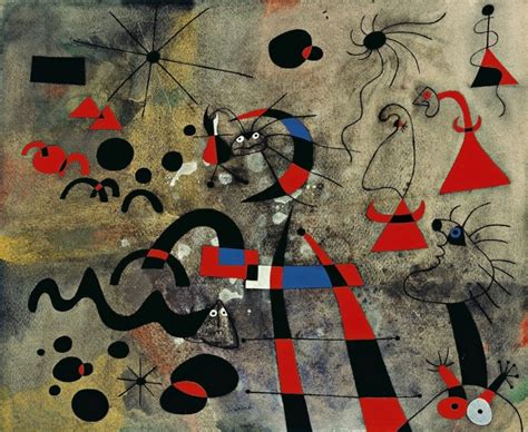 L'Echelle de secours (Miró) | Gouache, aquarelle et encre su… | Flickr