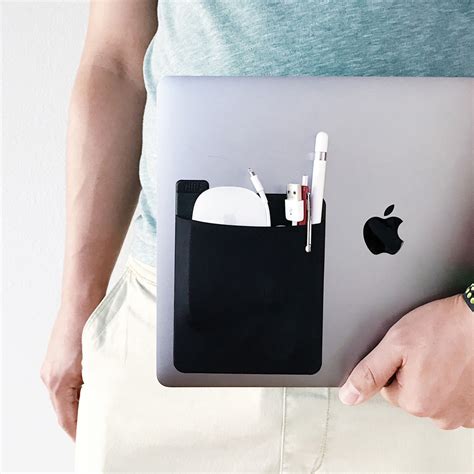 Adhesive Pocket Laptop Storage for External Hard Drives & Pe - Inspire Uplift