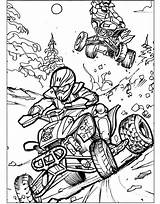 ATV Coloring Pages  Free Printable For Kids sketch template