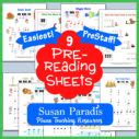 Easiest Pre-reading Bundle Two - Susan Paradis Piano Teaching Resources