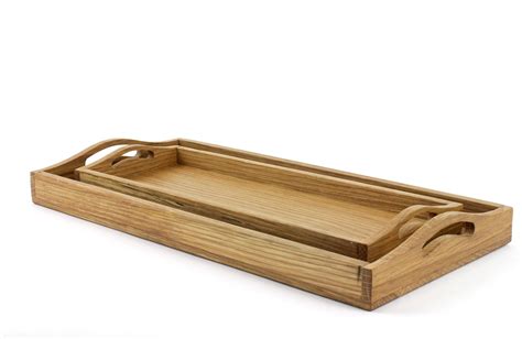 Rustic Serving Tray with Handles, Wooden Serving Tray, Farmhouse Serving Tray, Centerpiece ...