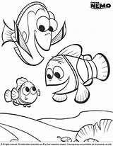 Finding Nemo coloring Page Free  nemo Pages Disney sketch template