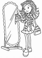 Cartoon Mirror Coloring Page  Free Printable Pages For Kids sketch template