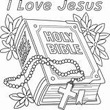 Free coloring Pages For Kids religious Christian I Love jesus  sketch template