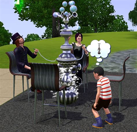 Mod The Sims - Sims 2 Bubble Blower for Late Night