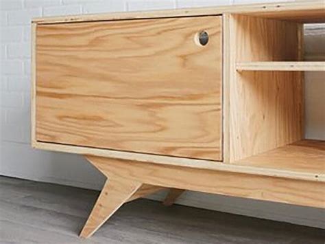 Make your own media console with a single sheet of plywood - Diy, Lifestyle