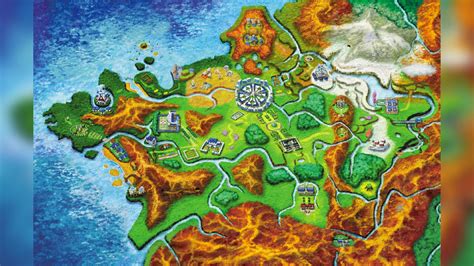 Pokémon regions from every game